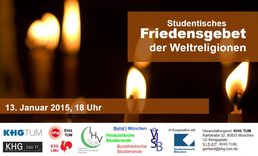 Studentisches Friedensgebet München
